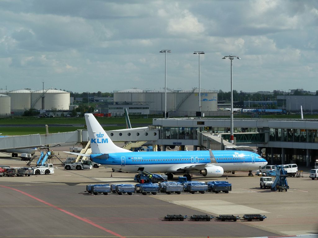 C-D Platform - PH-BXS Boeing 737-9K2 - Amsterdam